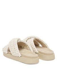 Inuikii Klapki Woven 1004.003.0062 Biały. Kolor: biały. Materiał: materiał #4