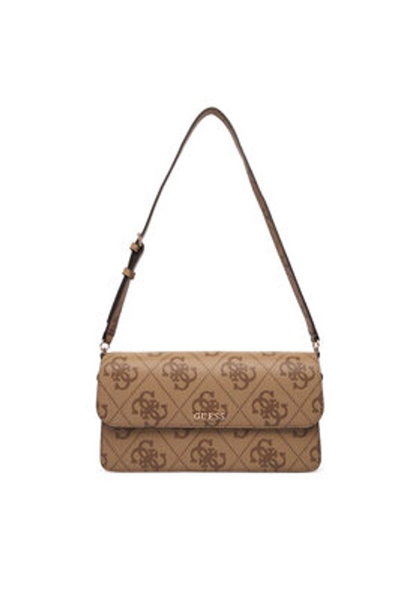 Guess Torebka Sadie HWOS81 18190 Beżowy. Kolor: beżowy. Materiał: skórzane