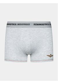 Aeronautica Militare Komplet 2 par bokserek AM1UBX004 Szary. Kolor: szary. Materiał: bawełna #4