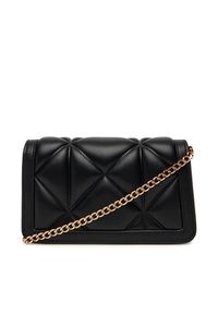 Love Moschino - LOVE MOSCHINO Torebka JC5640PP1NLC0000 Czarny. Kolor: czarny. Materiał: skórzane