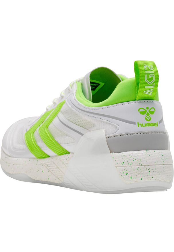 Buty do chodzenia męskie Hummel Algiz 2.0 Lite. Zapięcie: sznurówki. Kolor: żółty, biały, wielokolorowy. Materiał: materiał, syntetyk, tkanina. Szerokość cholewki: normalna. Sport: turystyka piesza