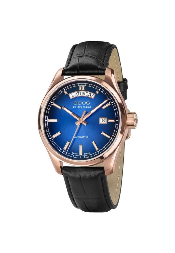 EPOS ZEGAREK Passion 3501.142.24.96.25. Materiał: skóra, materiał. Styl: klasyczny, elegancki, casual