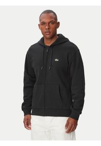 Lacoste Bluza SH8864 Czarny Regular Fit. Kolor: czarny. Materiał: bawełna #1
