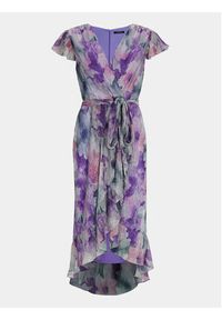 Swing Sukienka letnia 5AG14300 Fioletowy Regular Fit. Kolor: fioletowy. Materiał: syntetyk. Sezon: lato