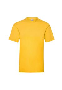 FRUIT OF THE LOOM - Koszulka Unisex Dla Dorosłych Valueweight. Kolor: żółty, pomarańczowy, wielokolorowy