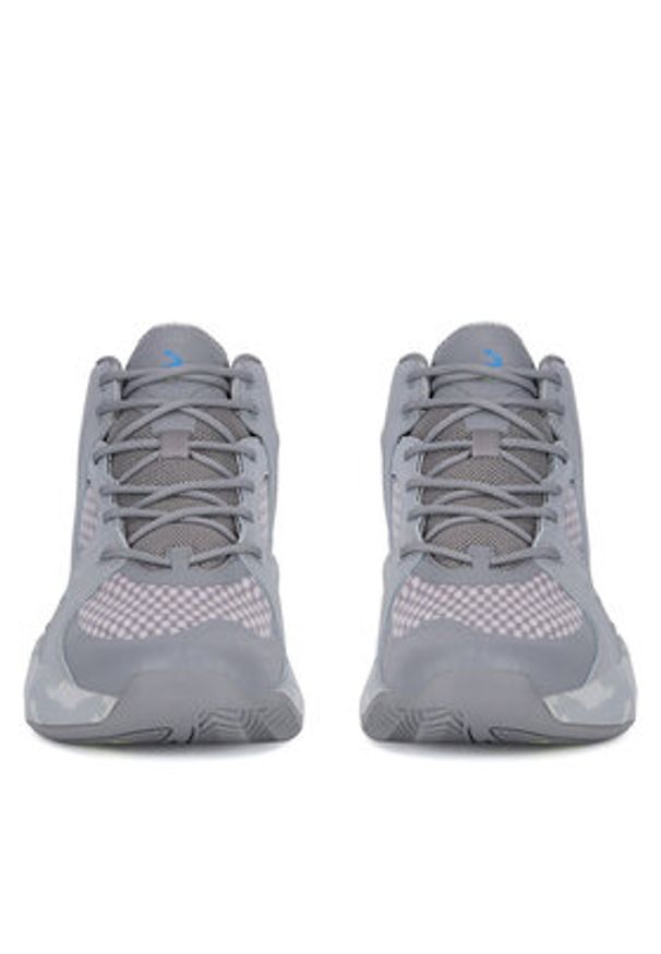 Shaq - SHAQ Buty do koszykówki RADIATE AQ95016M-S Szary. Kolor: szary. Materiał: skóra. Sport: koszykówka