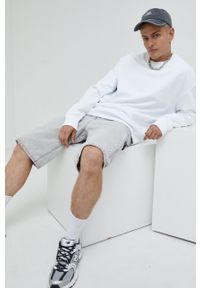 Tommy Jeans bluza bawełniana męska kolor biały gładka. Kolor: biały. Materiał: bawełna. Wzór: gładki #2