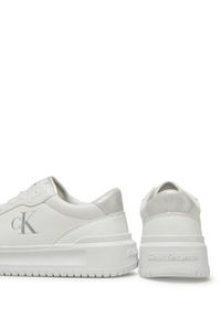 Calvin Klein Jeans Sneakersy V3A9-82021-1355X025 Biały. Kolor: biały. Materiał: skóra #3