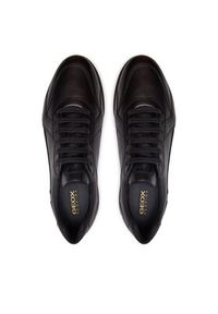 Geox Sneakersy U Spherica Ec12 U45GRA 00043 C9999 Czarny. Kolor: czarny. Materiał: skóra #5