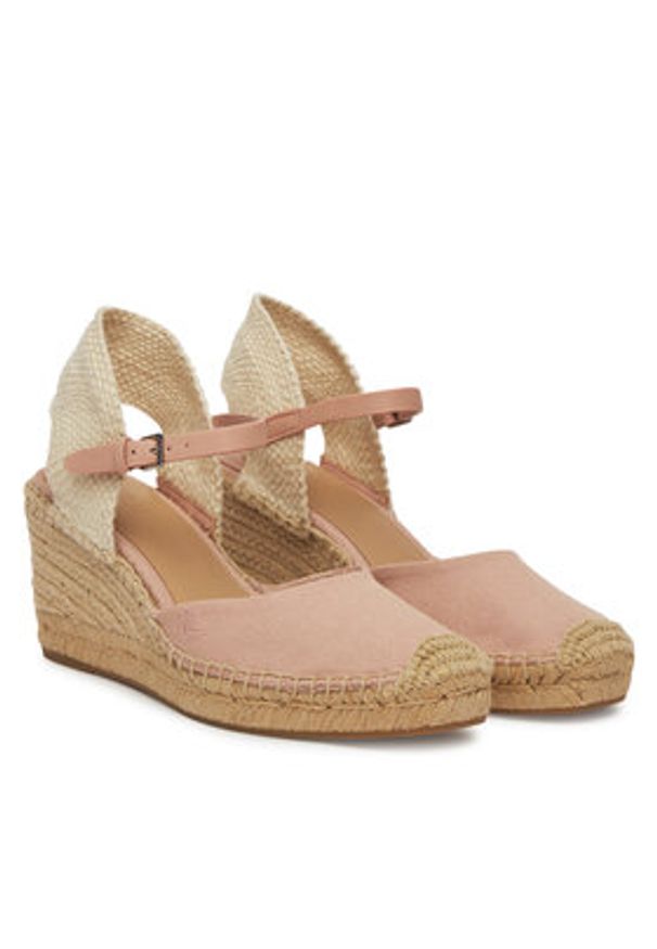 Lauren Ralph Lauren - LAUREN RALPH LAUREN Espadryle Robby 802961836005 Różowy. Kolor: różowy. Materiał: materiał