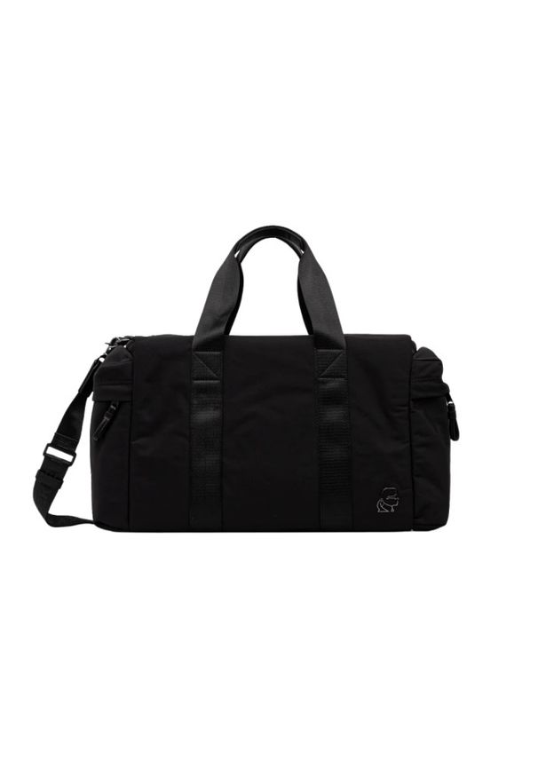 Karl Lagerfeld - KARL LAGERFELD Męska torba sportowa Kameo. Kolor: czarny. Sport: fitness