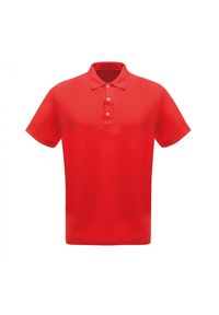 Regatta - Koszulka Polo Męska Classic. Typ kołnierza: polo. Kolor: czerwony #1