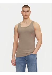 Hugo - HUGO Komplet 2 tank topów 50469778 Kolorowy Slim Fit. Materiał: bawełna. Wzór: kolorowy #7