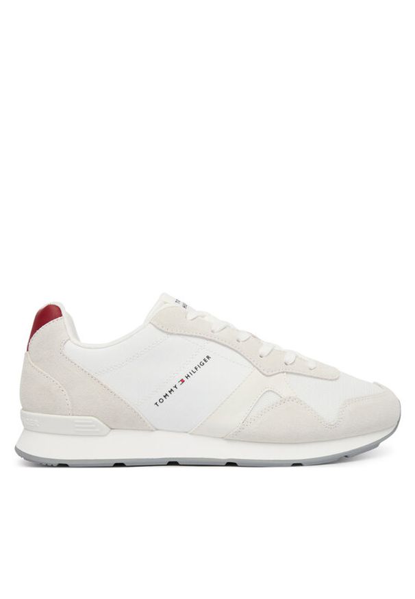 TOMMY HILFIGER - Tommy Hilfiger Sneakersy Maxlite Mix FM0FM05830 Biały. Kolor: biały. Materiał: materiał