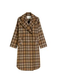 Marc O'Polo Płaszcz wełniany 508 0183 71151 Brązowy Relaxed Fit. Typ kołnierza: polo. Kolor: brązowy. Materiał: wełna #2