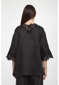 Ermanno Scervino Life - Bluzka damska lniana ERMANNO SCERVINO LIFE. Materiał: len