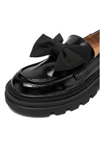 DeeZee Loafersy TYA56-J128 Czarny. Kolor: czarny. Materiał: skóra #5