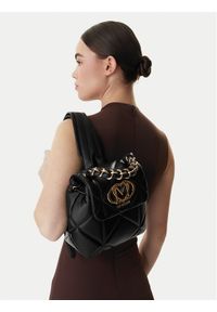 Love Moschino - LOVE MOSCHINO Plecak JC4114PP1OLC0000 Czarny. Kolor: czarny. Materiał: skóra #1