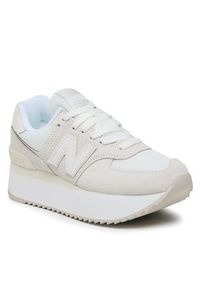 New Balance Sneakersy WL574ZSO Biały. Kolor: biały. Model: New Balance 574 #5