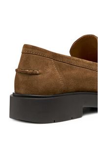 Geox Mokasyny D Spherica Ec1 D26QRC 00022 C6372 Brązowy. Kolor: brązowy. Materiał: zamsz, skóra #6