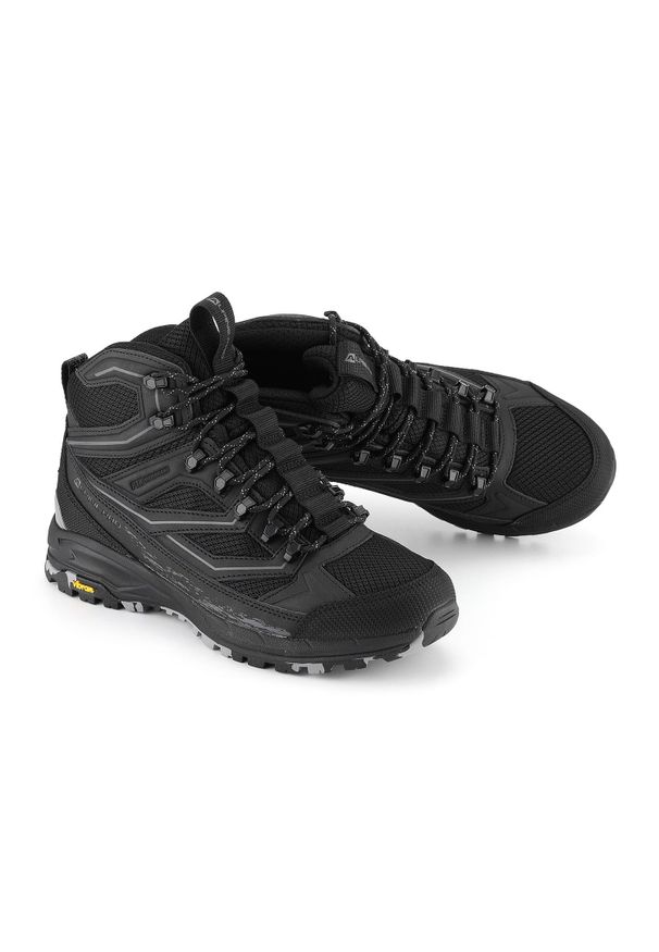 ALPINE PRO - Buty trekkingowe wysokie Alpine Pro Wadune Vibram. Kolor: czarny