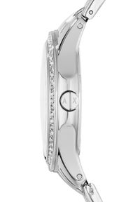 Armani Exchange - Zegarek AX5215. Kolor: srebrny. Materiał: materiał