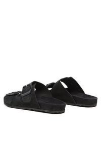 Manebi Klapki Traveler Nordic Sandals K 1.0 RT Czarny. Kolor: czarny. Materiał: zamsz, skóra #3