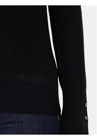 Guess Golf Paule W2BR53 Z2V62 Czarny Slim Fit. Typ kołnierza: golf. Kolor: czarny. Materiał: wiskoza #5