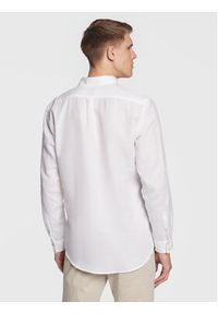 Guess Koszula Roll-Up F3GH00 WO07S Biały Regular Fit. Kolor: biały. Materiał: bawełna