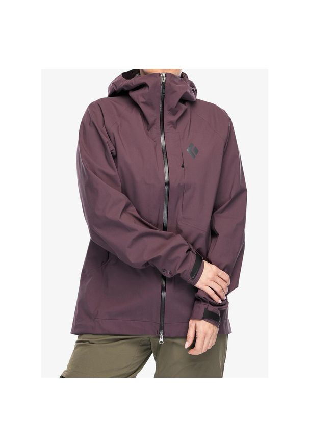 Kurtka z membraną damska Black Diamond Highline Stretch Shell. Kolor: fioletowy