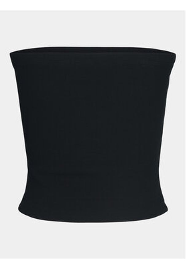 JJXX Top Fiona 12234188 Czarny Slim Fit. Kolor: czarny. Materiał: bawełna