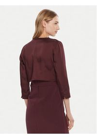 Rinascimento Bolerko CFC0125060003 Bordowy Regular Fit. Kolor: czerwony. Materiał: syntetyk #4