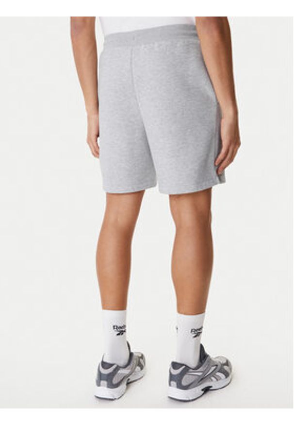 Reebok Szorty sportowe Bazunu RK25558CCM Szary Regular Fit. Kolor: szary. Materiał: syntetyk. Styl: sportowy