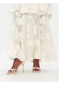 ACCESS FASHION Spódnica maxi 53-6025-558 Écru Regular Fit. Materiał: syntetyk