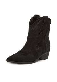 DeeZee Botki 3523-9 Czarny. Kolor: czarny. Materiał: materiał #7