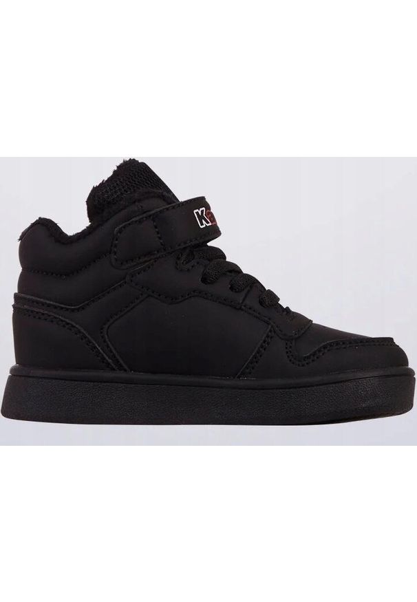 Buty Kappa Mangan Na Rzep Ocieplane 280017-1120. Zapięcie: rzepy. Kolor: czerwony, czarny, wielokolorowy. Materiał: syntetyk, tkanina, materiał