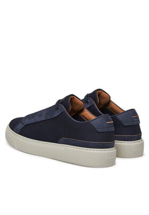 BOSS Sneakersy Gary Tenn Ktsd 50539108 Granatowy. Kolor: niebieski. Materiał: materiał