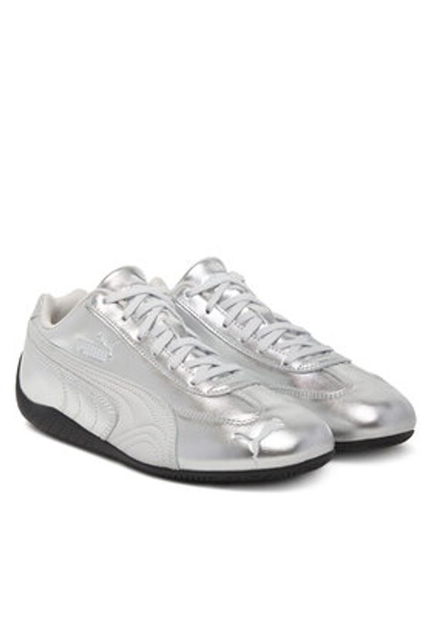 Puma Sneakersy Speedcat Silver Wns 406881 01 Srebrny. Kolor: srebrny. Materiał: skóra