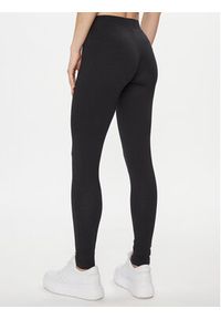 Kappa Legginsy Zapri 303MJB0 Czarny Slim Fit. Kolor: czarny. Materiał: bawełna #6