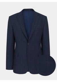 Pako Lorente - PAKO LORENTE – Granatowa marynarka garniturowa P22SF-3G-013-G-S. Kolor: niebieski. Materiał: poliester, elastan, wiskoza #4