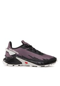 salomon - Salomon Buty Alphacross 4 W 417252 20 W0 Fioletowy. Kolor: fioletowy. Materiał: materiał