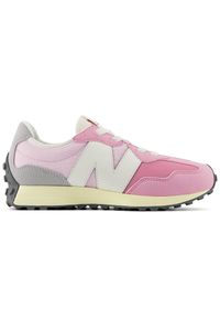Buty dziecięce New Balance PH327RK – różowe. Okazja: na co dzień. Kolor: różowy. Materiał: syntetyk, guma, materiał. Szerokość cholewki: normalna