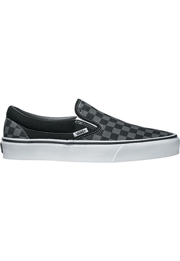 Buty na deskorolkę Vans Classic Slip-on. Zapięcie: bez zapięcia. Kolor: czarny, biały, wielokolorowy. Model: Vans Classic. Sport: skateboard
