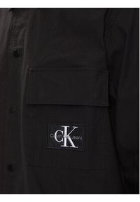 Calvin Klein Jeans Koszula J30J325618 Czarny Relaxed Fit. Kolor: czarny. Materiał: bawełna #5