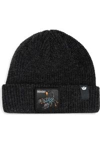 Czapka Beanie Goorin Bros The Deadly Black. Kolor: czarny #1