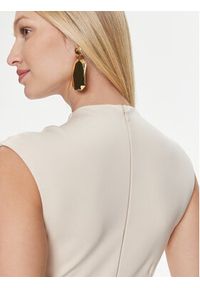 Guess Sukienka codzienna Sl Val W4RK48 KC1M0 Beżowy Bodycon Fit. Okazja: na co dzień. Kolor: beżowy. Materiał: wiskoza. Typ sukienki: bodycon, proste. Styl: casual #4