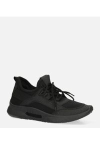 Casu - czarne buty sportowe sznurowane casu us12001-1. Kolor: czarny #1