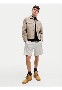 Jack & Jones Szorty sportowe Karl Norrebro 12292565 Écru Regular Fit. Kolor: kremowy. Materiał: bawełna. Styl: sportowy #2