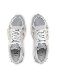 Calvin Klein Jeans Sneakersy Chunky Runner Vibram Lth Mix YM0YM00719 Szary. Kolor: szary. Materiał: materiał