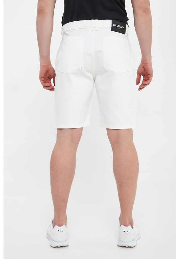 Balmain - Szorty jeansowe BALMAIN. Materiał: jeans